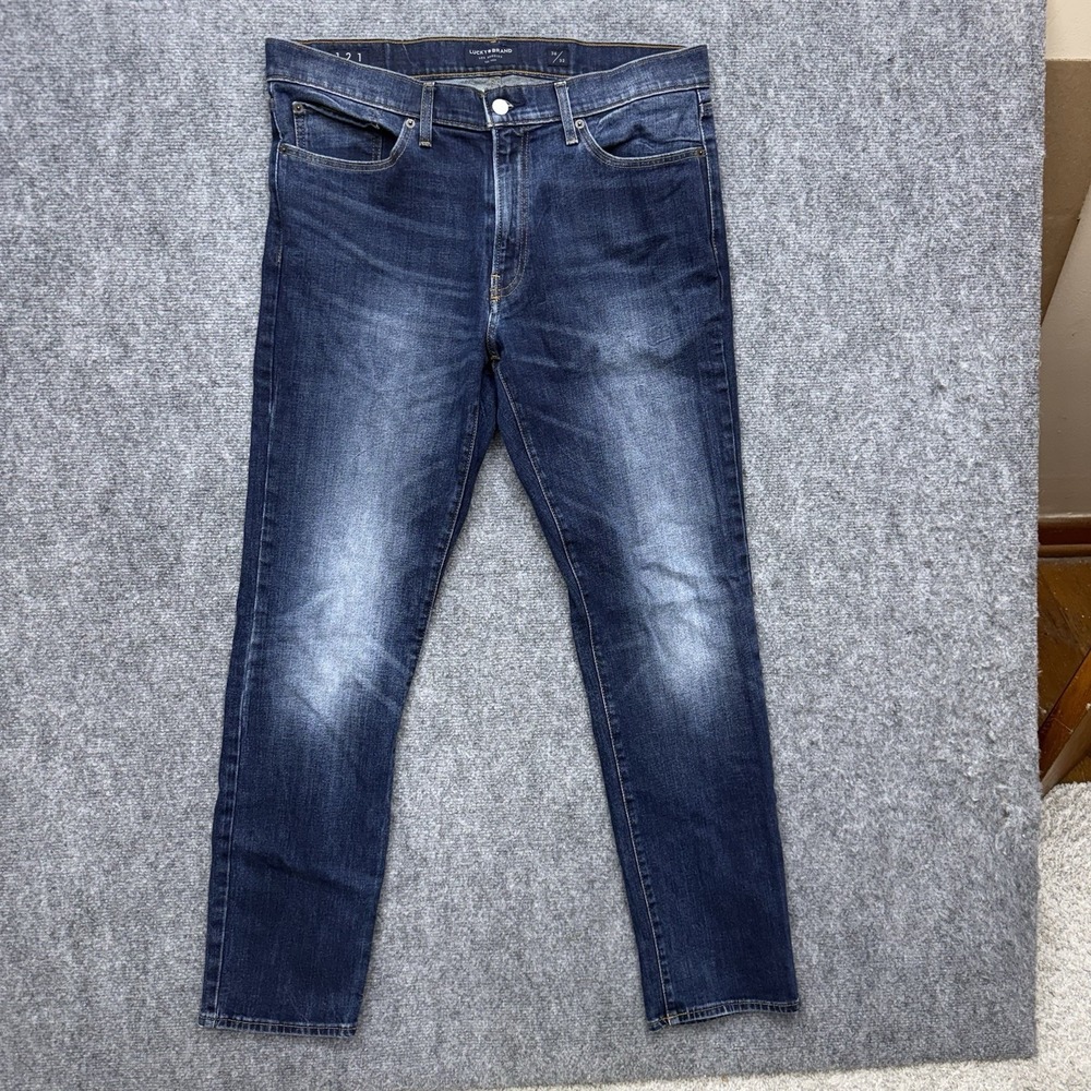Lucky Brand 121 Slim Straight Jeans Men's size 36 36x32